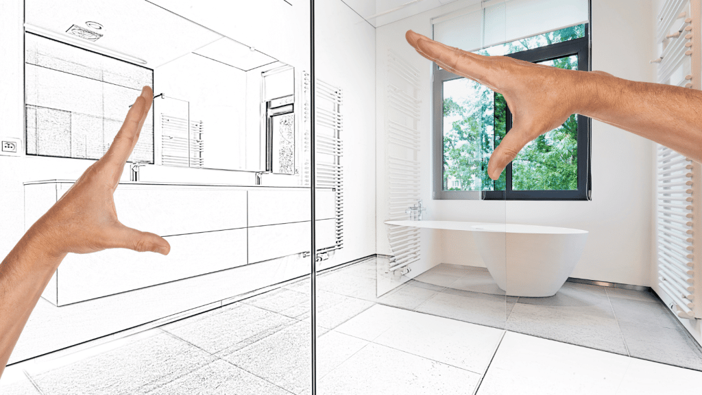 bathroom renovation concept idea